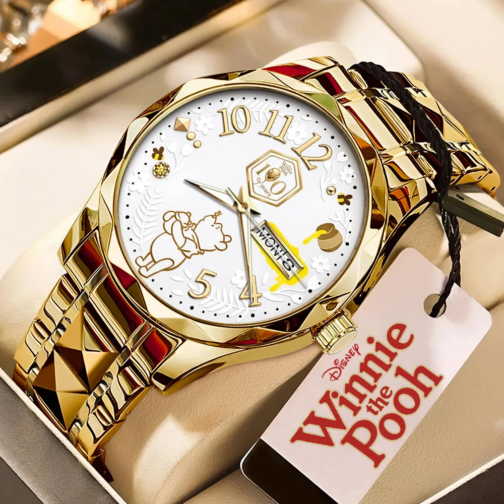 Winnie-the-Pooh 100th Anniversary Alloy Luxury Quartz Watch - MAITM15380