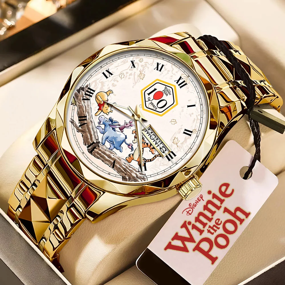Winnie-the-Pooh 100th Anniversary Alloy Luxury Quartz Watch - MAITM15382