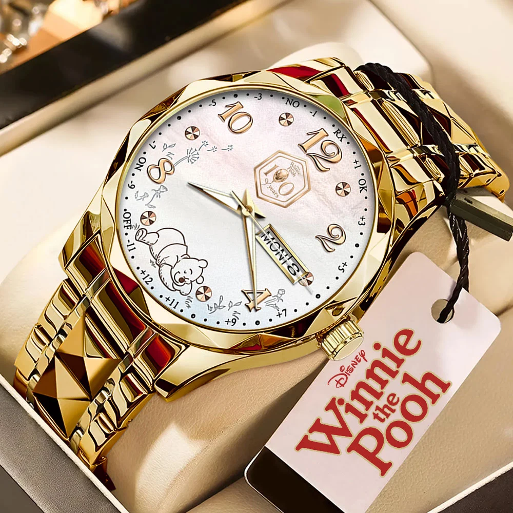 Winnie-the-Pooh 100th Anniversary Alloy Luxury Quartz Watch - MAITM15385