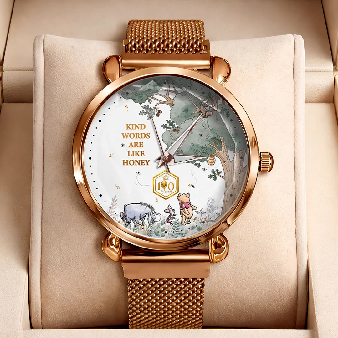 Winnie-the-Pooh 100th Anniversary Mesh Strap Quartz Watch - MAITM15451