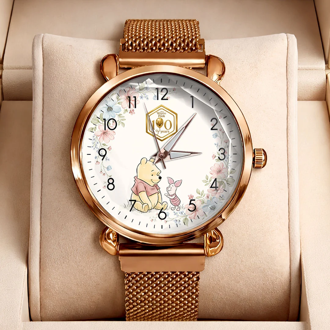Winnie-the-Pooh 100th Anniversary Mesh Strap Quartz Watch - MAITM15452
