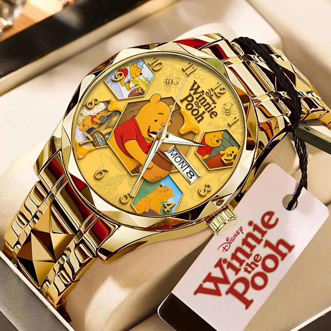 Winnie-the-Pooh Alloy Luxury Quartz Watch - TMTHU10106